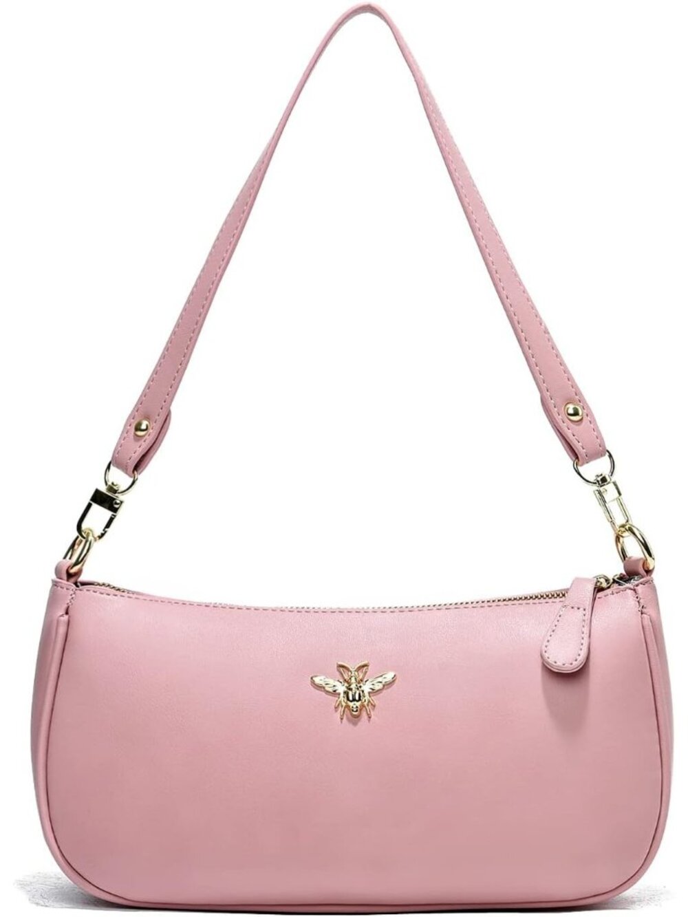 👜Women's Pink Crocodile Tote Bag Small Crossbody Retro Shoulder Classic Purse